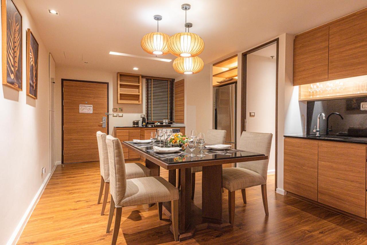 Summit Windmill Golf Suite Hotel At Suvarnabhumi Bangkok Exterior foto A modern dining room in a condominium